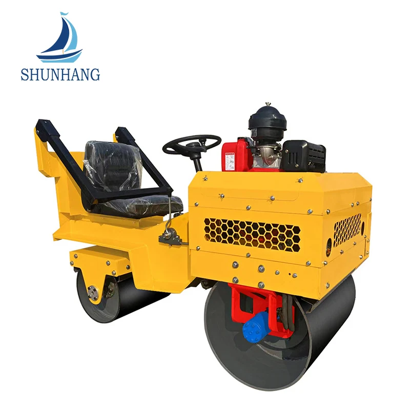 Double Drum Double Compaction 2.8 ตันขับรถโรลเลอร์